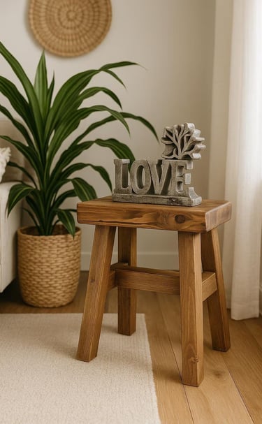 Wooden Milking Stool