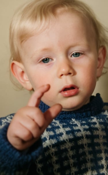 Der kleine Peter ca. 1945 fertig bearbeitet und cloriert