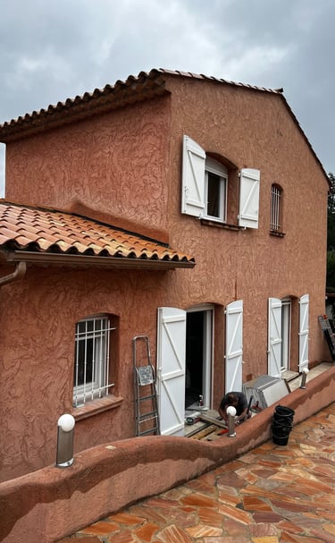 Ravalement de façade avant