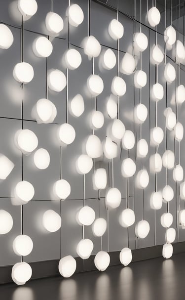 black camera lens on white printer paper