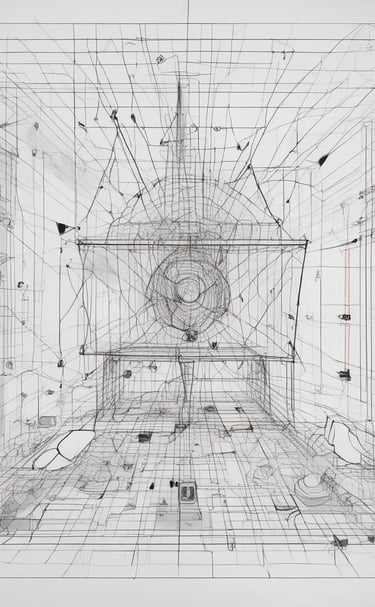 Abstract tech visualization representing accelerated business operations.