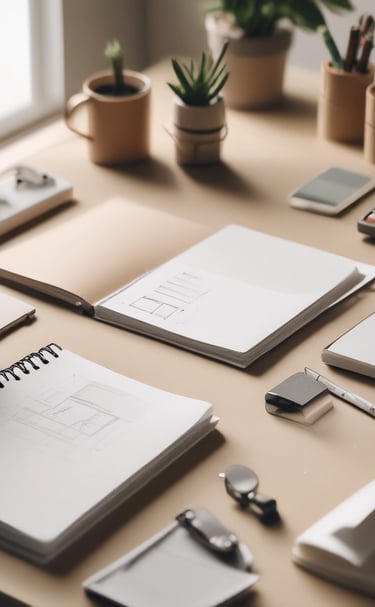 A sleek dashboard displaying automated task progress and analytics.