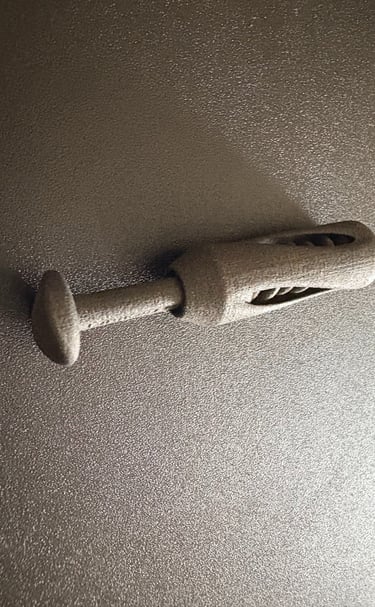 Prototipo impreso en 3D de conector personalizado