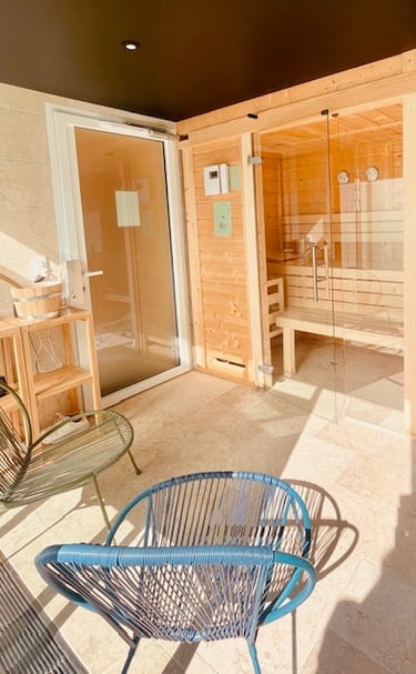 vue du sauna