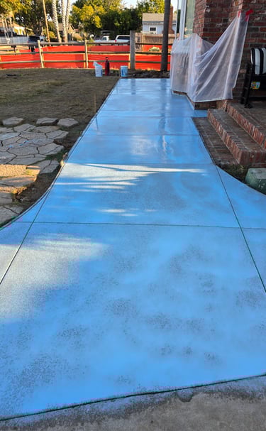 Finished Sidewalk