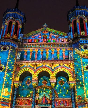 Fête des Lumières à Lyon le 8 décembre