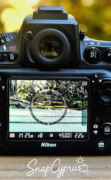 a camera taking a photo