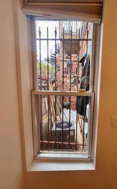 Reception room glass installation and repair