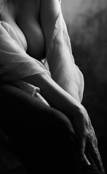 Pose boudoir projet Vénus Grenoble