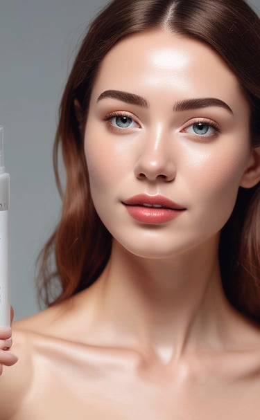 Soft focus shot of lifestyle products styled with subtle shadows and clean lines, reflecting minimalist luxury.