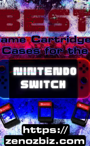 Nintendo switch game cartridge case Ad