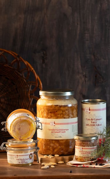 Foie gras et conserves