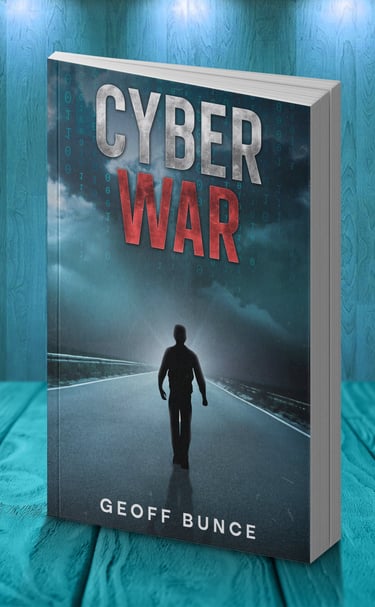 Cyber War Moxk Up 3D