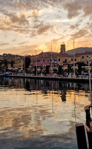 Tramonto a Porto Azzurro Isola d'Elba