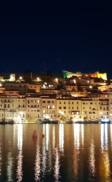 Tramonto su Portoferraio all'Isola d'Elba