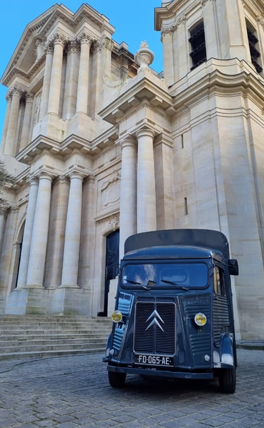 Le foodtruck lors d'un événement