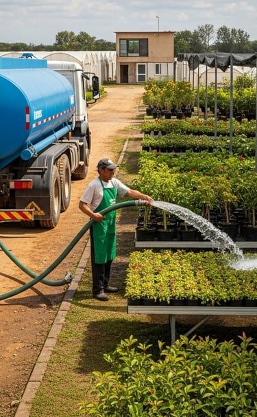 water supply in nursery dubai