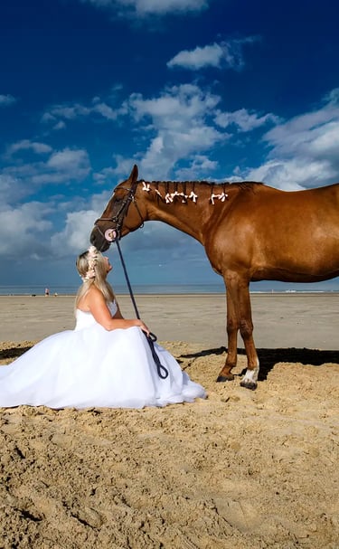 after-day-magique-mariage-boulogne-sur-mer-epouse-a-genoux-devant-cheval-sur-plage-florent-studio-saint-omer-lille-le-touquet