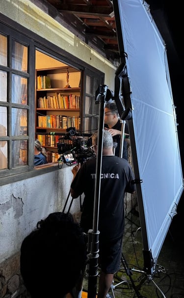 Curso de Direção de Fotografia -Academia de Cinema do RJ - Cineasta Eduardo Guimarães