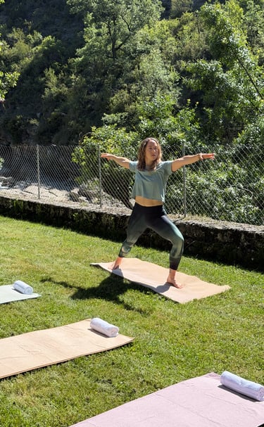 yoga al aire libre