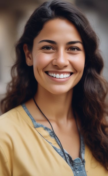 A traditional classroom setting with a large dark chalkboard mounted on a light blue wall. The ceiling has wooden beams and wire mesh, allowing natural light to filter through. The floor appears to be concrete.