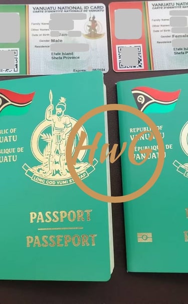 Vanuatu Passport and ID Card