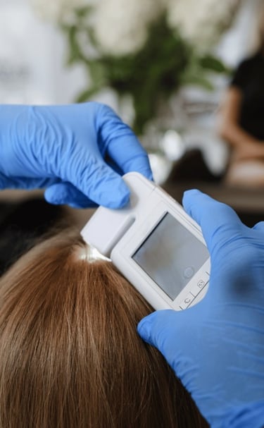 Soin du cuir chevelu enseigné dans la formation Head Spa holistique