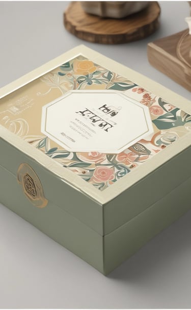 Assorted printed mono carton packaging boxes in different sizes Multiple printed carton packaging