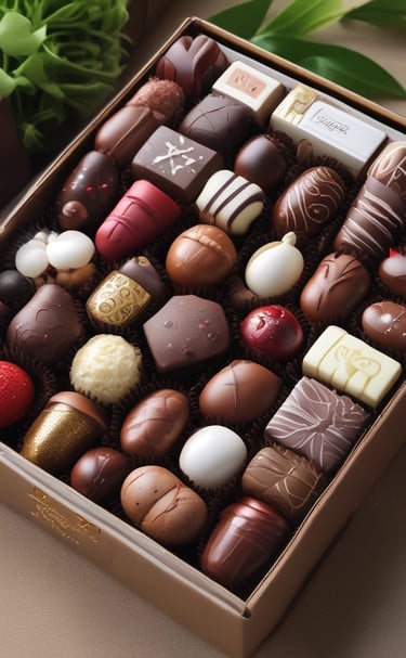 Printed sweet packaging carton box with folding carton design Custom mono carton chocolate box