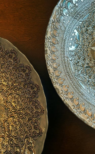 beautifully crafted and richly designed decorative bowls