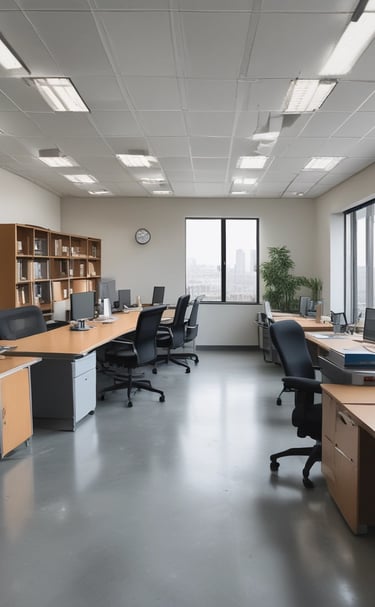 A tidy and inviting vacation rental living room after thorough cleaning.