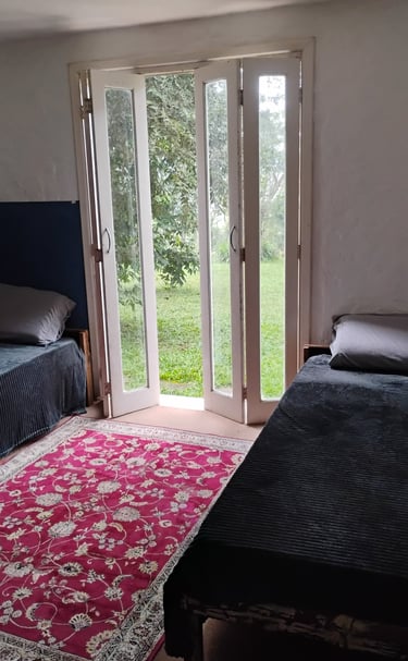 a piscina é logo ali