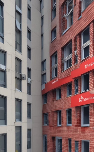 Finished fire stopping work in a residential property showing neat, compliant seals.