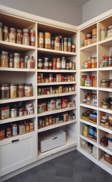 Elegant living room with polished wooden floors and soft natural light.