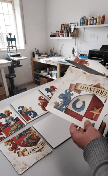 Proceso de fabricación de azulejos personalizados