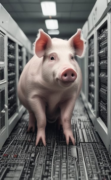 A sleek laptop showing a dashboard with problem-solving tools and website management features.