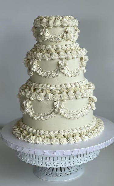 Wedding Lambeth Vintage Cake Gold Coast