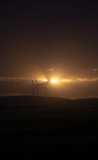 Wind Turbines at Hummocks Station, SA