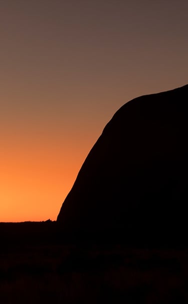 Uluru at Sunrise. Northern Territory, Australia.