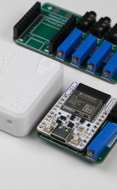 A WiFi board for measuring AC loads from a CT-sensor