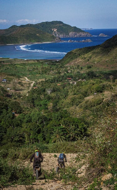 Lombok dirt bike tours