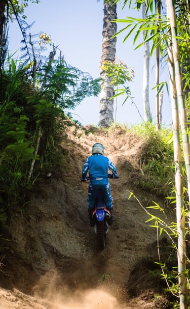 Bali jungle dirt bike tour