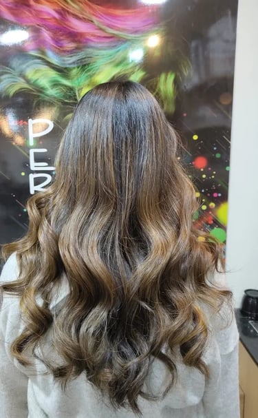Hair coloring and highlights Chamrajpet salon