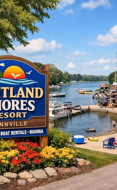 Boat launch Grand River Ontario Lake Erie boat ramp Port Maitland boat launch Marina near Dunnville 