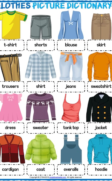 clothes-vocabulary-esl-picture-dictionary-worksheets-for-kids_page_1