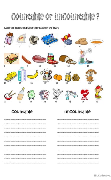 quantifiers worksheets