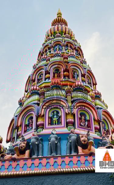 shikhar by bmb temple construction