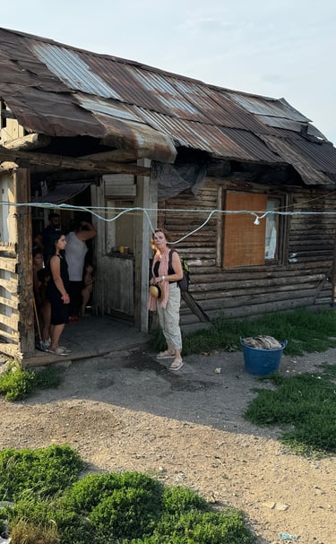 Dette er hus nr 1 som bygges.