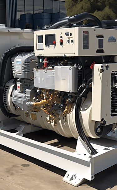 A boat is docked on a body of water