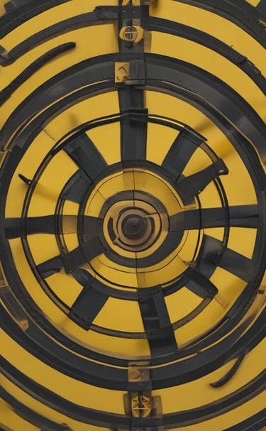 A person holds an open laptop with a dark screen displaying the YouTube logo in bright red and white. The surroundings are enveloped in a blue hue, while the light from the screen casts a red glow on the person's hand and wrist.